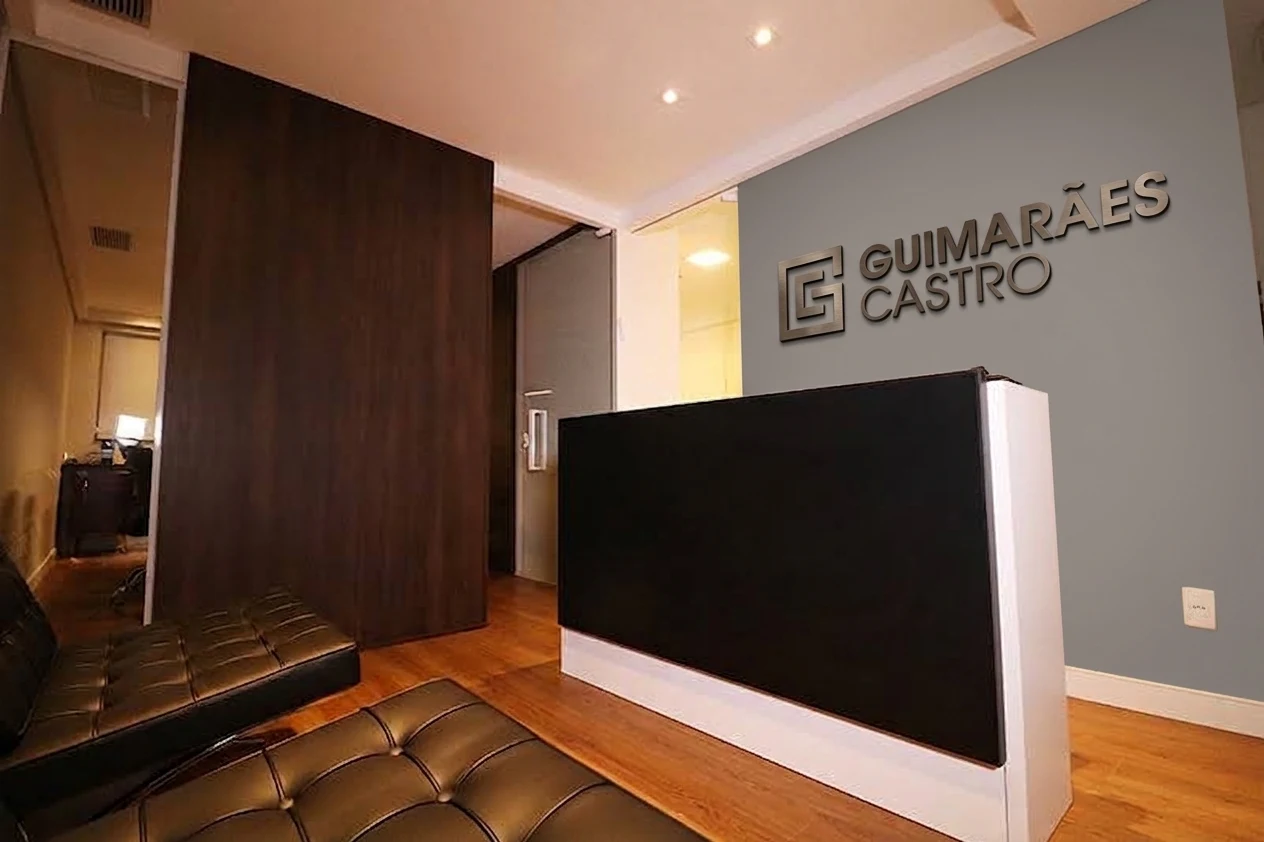 Recepção do escritório Guimarães e Castro